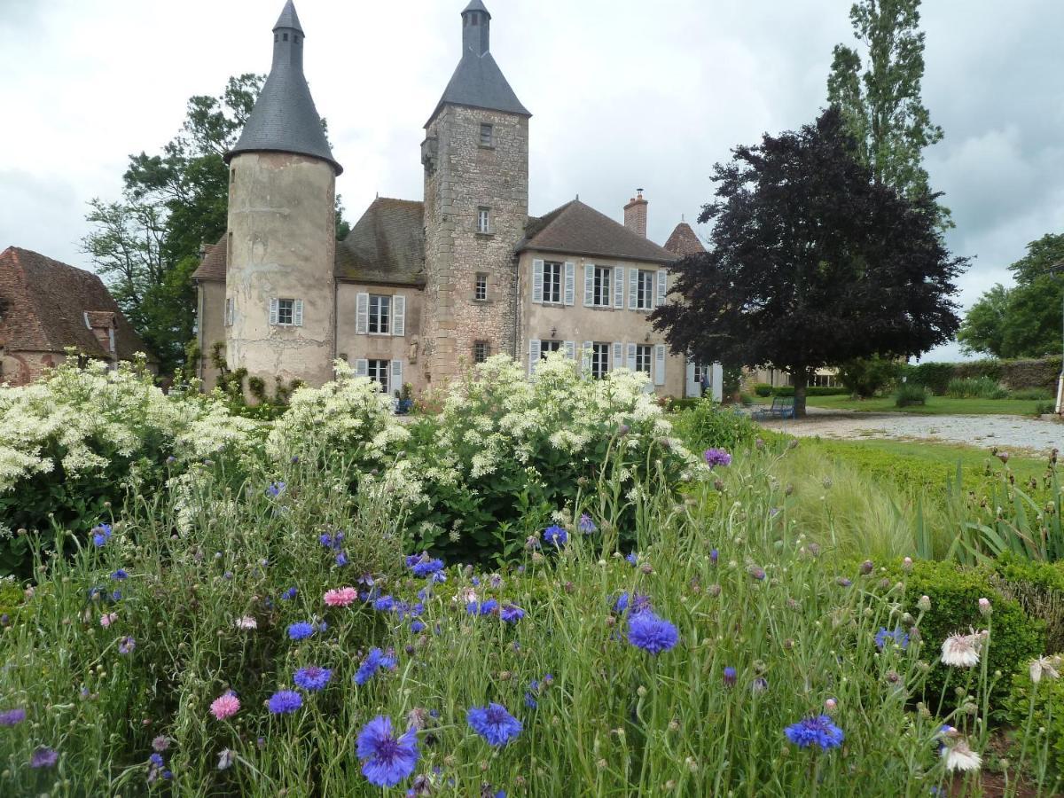 Chateau De Clusors Saint-Menoux Exteriör bild